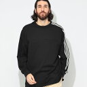 【スーパーSALE期間中ポイント5倍】ワイスリー Y-3 スリーストライプ クルーネック 長袖 Tシャツ 3S LS TEE Y3JN4987 ブランド メンズ 男性 トップス Tシャツ ロンT コットン スポーツ