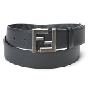 FENDI (フェンディ) FFスクエア リバーシブル ベルト FD7C0541ASIW ブランド メンズ 男性 ベルト ビジネス フォーマル レザー