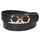 サルヴァトーレフェラガモ Salvatore Ferragamo リバーシブル ゴールド ガンチーニバックル ベルト FG675542586940 ブランド メンズ 男性 ベルト ビジネス フォーマル