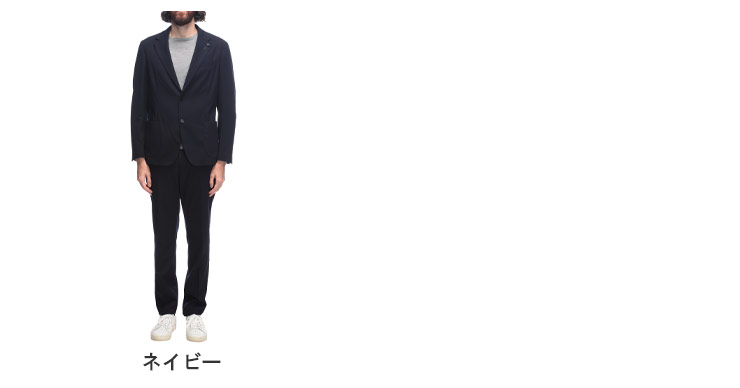 ラルディーニ LARDINI ストレッチフランネル セットアップスーツ LD149EL65705 ブランド メンズ 男性 スーツ カジュアル シングル