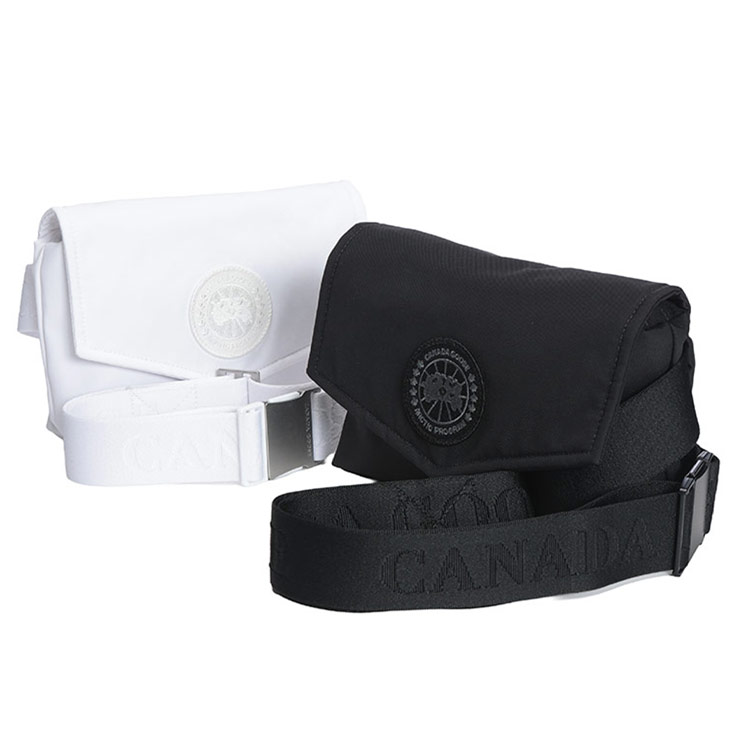 カナダグース CANADA GOOSE ロゴ ミニ ウエスト パック CGL8837U ブランド メンズ 男性 バッグ 鞄 ウエストポーチ ボディバッグ コンパクト