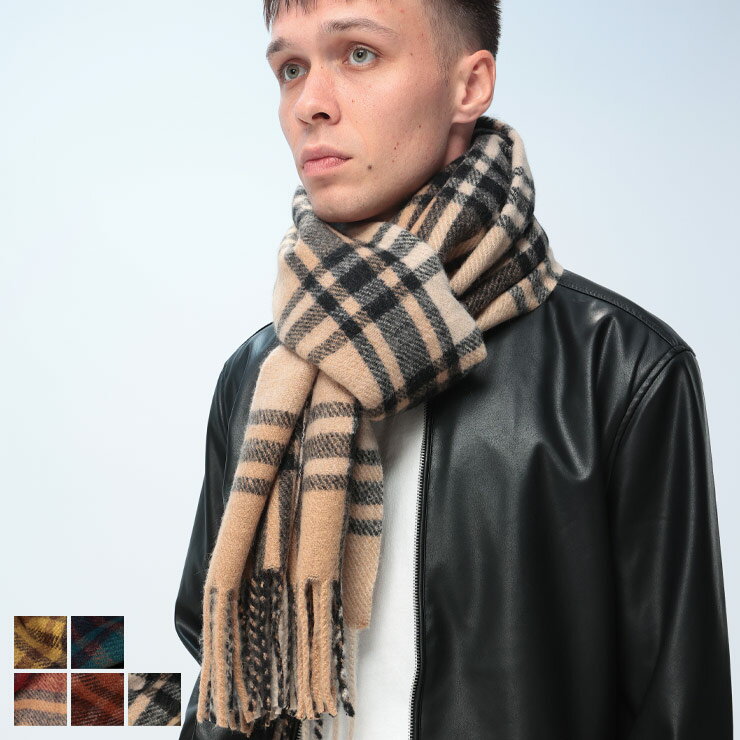WOODENDOLL (ウッディンドール) チェック柄 マフラー WD25AW028 メンズ 男性 レディース 女性 マフラー..