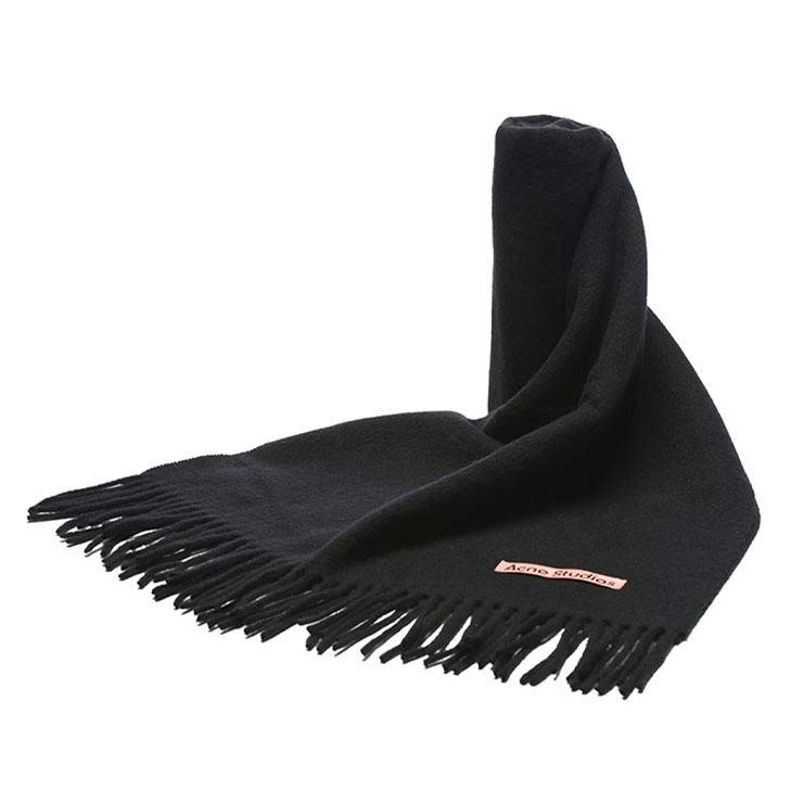 楽天市場】acne studios（カラーブラック）（マフラー・スカーフ