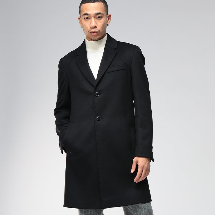 フォーマル カシミヤ ウール 秋 冬 ブランド メンズ 男性 アウター コート