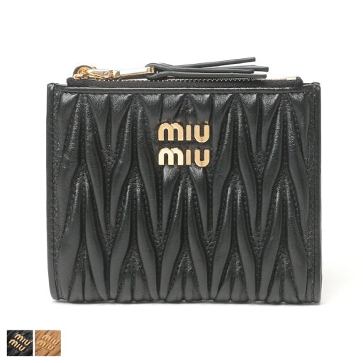 ミュウミュウ MIU MIU マテラッセ レザー 2つ折り 財布 MIU5ML024AFPP ブランド レディース 財布 ウォレット 2つ折り ケース コイン カード ミュウミュウ MIU MIU マテラッセ レザー 2つ折り 財布 MIU5ML024AFPP ブランド レディース 財布 ウォレット 2つ折り ケース コイン カード