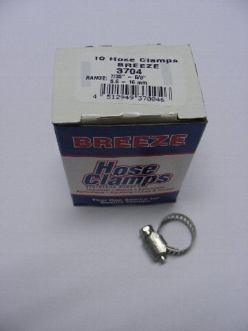 Rakuten - BREEZE　ホースバンド　3704　（5.6mm〜16mm）　10個入り