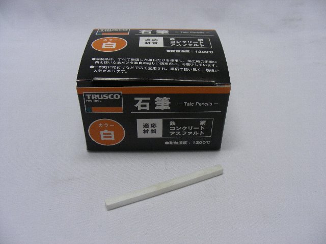 Rakuten - 【トラスコ中山】石筆(白) 2分角　50本入　SK-70