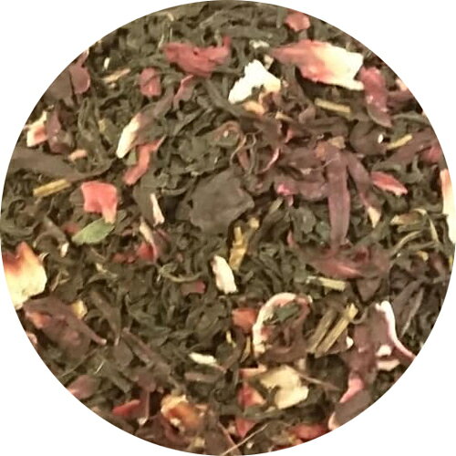光安青霞園茶舗 和紅茶&ハイビスカス (40g) 紅茶 和紅茶 ハイビスカス ハーブ ハーブティー 八女茶 お茶 茶葉 リーフ ギフト プレゼント プチギフト クエン酸 リラックス 2