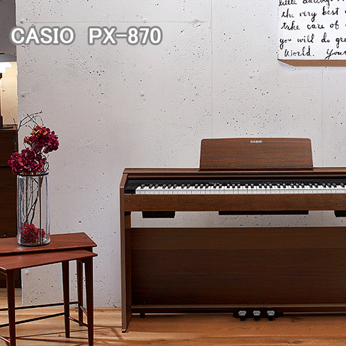 【納期未定】カシオCASIO　PriviA PX-870【電子ピアノ】【名古屋のピアノ専門店】デジタルピアノ【CS】のサムネイル