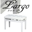 ピアノ椅子 Largo ラルゴ 直脚 22324 スノーホワイト【受注生産品】 吉澤【名古屋のピアノ専門店】(2)