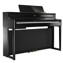 Roland HP704　Polished Ebony　黒塗鏡面艶出し 【製品情報】 ●音源 　ピアノ音：スーパーナチュラル・ピアノ・モデリング音源 　[最大同時発音数] ピアノ：無制限（「グランド」音色ボタンのソロ演奏時） その他音色：384 　[音色]324音色 ●鍵盤 　PHA-50鍵盤：ハイブリッド構造（木材×樹脂センターフレーム）、エスケープメント付、 象牙調・黒檀調（88鍵） ●ペダル 　ペダル：プログレッシブ・ダンパー・アクション・ペダル 　　　　　（ダンパー・ペダル：連続検出、ソフト・ペダル：連続検出/機能切替可、 ソステヌート・ペダル：機能切替可） ●スピーカー・システム 　　スピーカー・システム：アコースティック・プロジェクション 　　スピーカー：キャビネット＋ニアフィールド・スピーカー：12＋2.5cm×2（コアキシャル・スピーカー） 　　スペーシャル・スピーカー：5cm×2 　　定格出力：25W×2 　　　　　　　　5W×2 ●ヘッドホン 　　ヘッドホン：ヘッドホン3Dアンビエンス対応 ●調律・整音 　　[鍵盤タッチ] 　　キータッチ：100段階、固定 　　ハンマー・レスポンス：10段階 　　マスター・チューニング：415.3~466.2Hz（0.11Hz単位） 　　音律：10種類（平均律、純正調（長調/短調）、ピタゴラス音律、キルンベルガー1、 　　　　　　キルンベルガー2、 　　　　　　キルンベルガー3、中全音律、ベルクマイスター、アラビア音階）、主音指定可 　　エフェクト：音の響き、音の明るさ　 　　ピアノデザイナー：大屋根、キー・オフ・ノイズ、ハンマー・ノイズ、アリコート、 　　　　　　　　　　　全鍵ストリング・レゾナンス 　　　　　　　　　　　ダンパー・レゾナンス、キー・オフ・レゾナンス、 　　　　　　　　　　　キャビネット・レゾナンス 　　　　　　　　　　　サウンドボード・タイプ、ダンパー・ノイズ 　　　　　　　　　　　88鍵チューニング（ストレッチ・チューニング）88鍵ボリューム、88鍵キャラクター ●内蔵曲 　402曲 　リスニング：15曲 　アンサンブル：30曲 　エンターテイメント：40曲 　ドレミで歌おう：30曲 　レッスン：287曲（スケール、ハノン、バイエル、ブルグミュラー、ツェルニー100番） ●データ再生 　　再生可能データ 　　SMF（フォーマット0、1） 　　オーディオ・ファイル（WAV形式：44.1kHz、16ビット・リニア、要USBメモリー） ●レコーダー 　録音可能データ 　SMF（フォーマット0、3パート、約70,000音記憶） 　オーディオ・ファイル（WAV形式：44.1kHz、16ビット・リニア、要USBメモリー） ●Bluetooth 　オーディオ：Bluetooth標準規格Ver 3.0（SCMS-T方式によるコンテンツ保護に対応） 　MIDI：Bluetooth標準規格Ver 4.0 ●対応アプリケーション（ローランド製） 　Roland Piano App 　ピアノデザイナー 　ミュージックデータ・ブラウザー ●便利な機能 　メトロノーム（テンポ／拍子／強拍／パターン／音量／音色変更可能） 　デュアル 　スプリット 　ツインピアノ（セパレート・モード対応） 　移調（半音単位） 　スピーカー音量／ヘッドホン音量自動切り替え 　ボリューム・リミット 　パネル・ロック 　オート・オフ ●外装 　譜面立て：角度調節可（3段階）、譜面押さえ付 　鍵盤蓋：スライド式、鍵盤蓋スイッチ付、アコースティックポジション対応 ●その他 　ディスプレイ：有機ELディスプレイ　128×32ドット 　接続端子 　　DC In端子 　　Input端子：ステレオ・ミニ・タイプ 　　Output（L/Mono、R）端子：標準タイプ 　　USB Computer端子：USB Bタイプ 　　USB Memory端子：USB Aタイプe 　　Phones端子×2：ステレオ・ミニ・タイプ、ステレオ標準タイプ 　電源：ACアダプター 　消費電力：13W （12W～30W） 　付属品： 　　　　　取扱説明書 　　　　　「安全上のご注意」チラシ 　　　　　　保証書 　　　　　ローランド ユーザー登録カード 　　　　　楽譜集「ローランド　ピアノ名曲集」 　　　　　ACアダプター 　　　　　電源コード 　　　　　ヘッドホン 　　　　　ヘッドホン・フック 　　　　　専用高低自在椅子 ●外形寸法（譜面立てを含む、専用スタンド込み） 　　幅 (W)：1,377 mm　奥行き (D)：468 mm　高さ (H)：1,113 mm　 ●外形寸法（譜面立てを倒した場合、専用スタンド込み） 　　幅 (W)：1,377 mm　奥行き (D)：468 mm　高さ (H)：957 mm　 ●質量（専用スタンド込み）　　 　 　　HP704-PE：61.0 kg　　HP704-DR, HP704-LA, HP704-WH：59.5 kg　　 　　