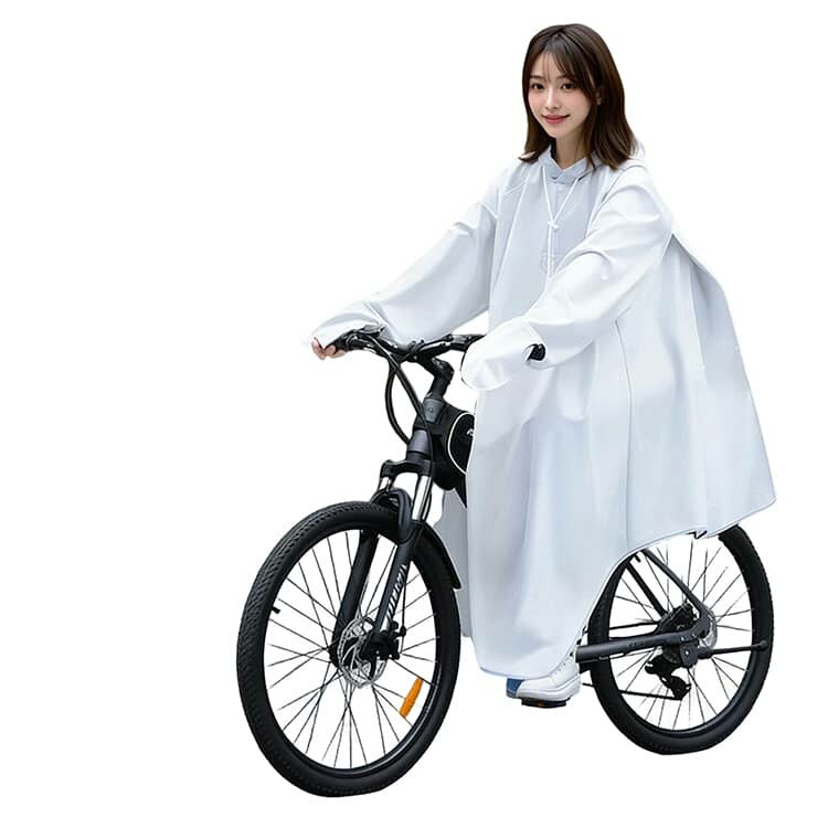 ポンチョ原付用 通勤 レインコート 通学 バイク レインポンチョ レインポンチョ レインポンチョ 自転車用レインコート リュック対応 レディース 自転車 軽量 雨具 自転車用カッパ 通学 防水撥水加工着用 3