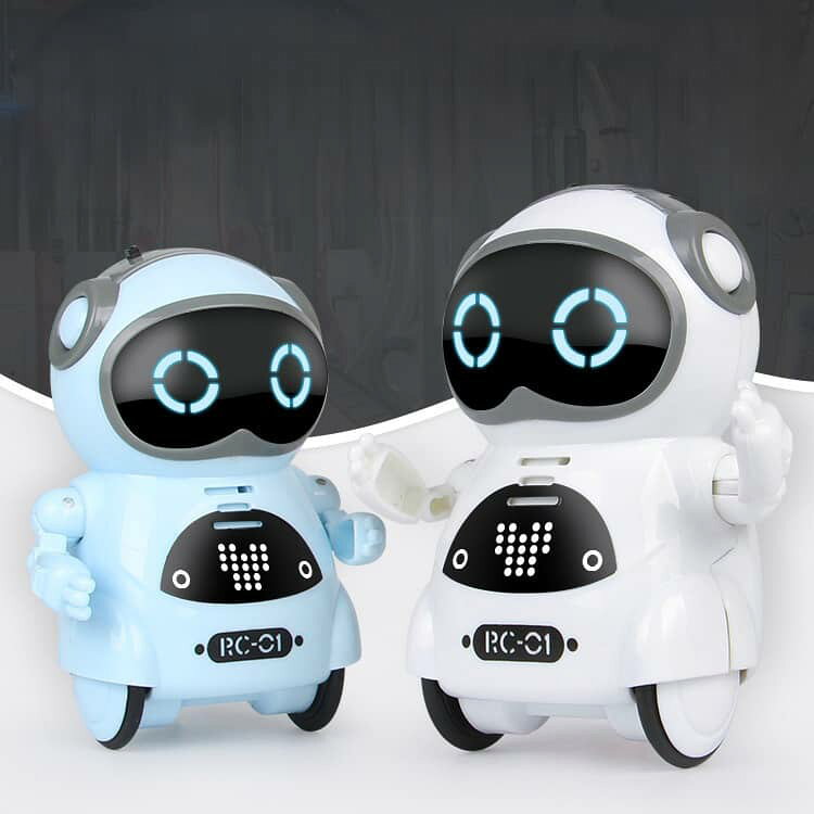 シーリングShop 楽天市場店の歌う ロボット しゃべる ダンス 英語 英語 男の子 ポケット 音楽 知育玩具 おもちゃ 玩具 知育 誕生日プレゼント 3色選べる 子供 おもちゃ プレゼント 女の子 誕生日 おもちゃ 小学生 コミュニケーションロボット 会話 ロボットおもちゃ おしゃべり｜アングル2
