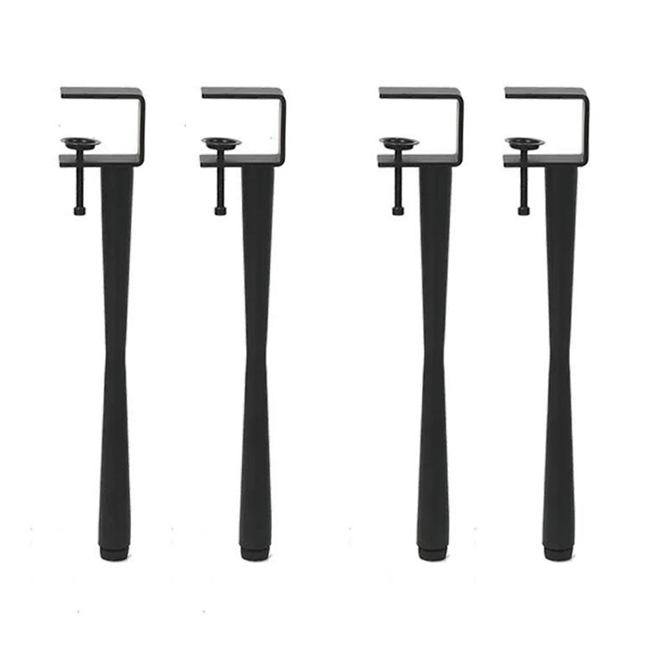 Fクランプテーブル脚 デスク 脚 4本セット 4本セット 家具脚 アジャスター付き テ...