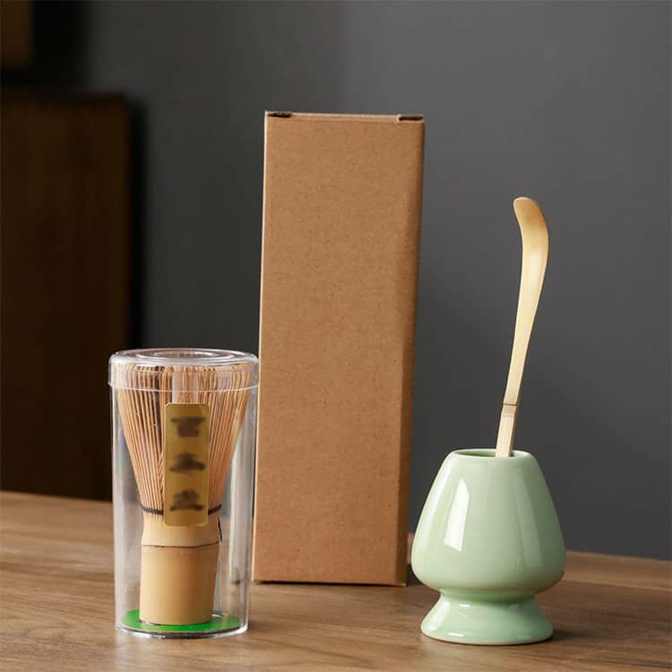 3点セット 茶筅 百本立 茶筅立て 茶杓 茶道具 茶せん 茶筅立て 曲直し 茶筅休め 抹茶点て 茶道具セット 抹茶泡立て器セット 抹茶 粉末 泡立て器 3