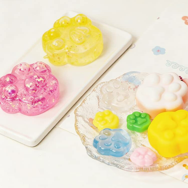 肉球 DIY 平成レトロ シールに貼る 肉球 ぷにぷに 女の子 3D 立体シール スクイーズ ストレス解消グッズ かわいい シール もちもち 猫爪 ぷっくり ぷくぷく 交換 平成女子 シール帳 おしり シール 【20個セット】スクイーズ ぷにぷに ボンボン m-si-ring-10004092 シーリングShop 楽天市場店 サンプル画像2