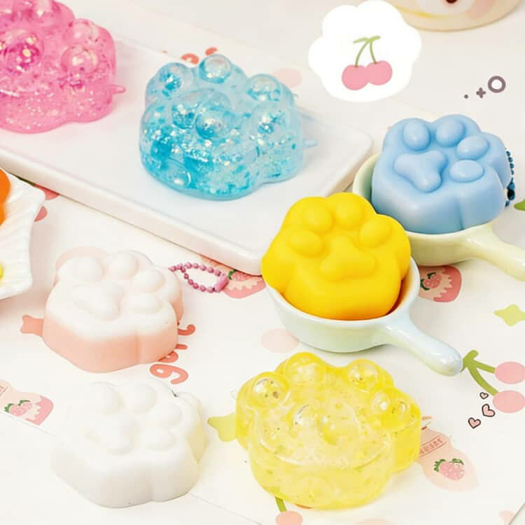 肉球 DIY 平成レトロ シールに貼る 肉球 ぷにぷに 女の子 3D 立体シール スクイーズ ストレス解消グッズ かわいい シール もちもち 猫爪 ぷっくり ぷくぷく 交換 平成女子 シール帳 おしり シール 【20個セット】スクイーズ ぷにぷに ボンボン m-si-ring-10004092 シーリングShop 楽天市場店 サンプル画像3