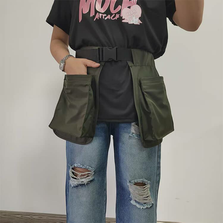 ウエストバッグ レディース ガーデンエプロン ツールバッグ 女性用 ガレージバッグ...