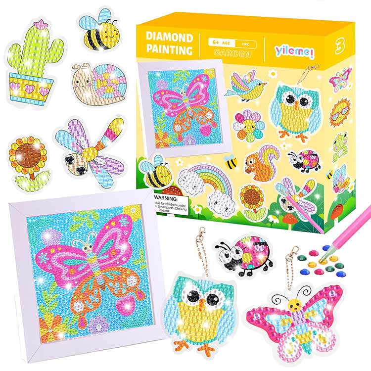 5D ダイヤモンドアート キラキラ かわいい ダイヤモンドアート モザイクアート DIY...
