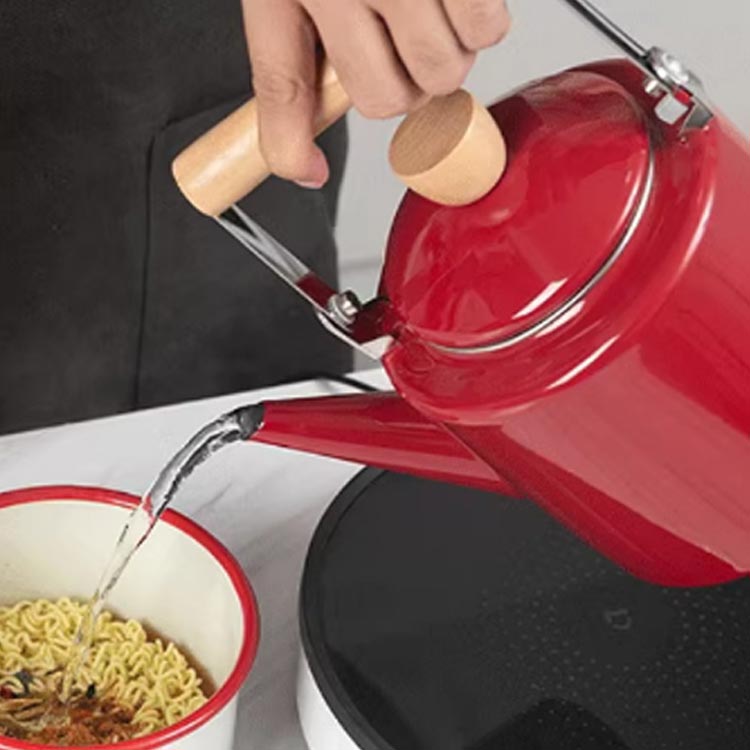 ホーローティーケトル ホーロー 2.4L 広口 ケトル ホーローケトル 磁器ホーロー ほうろう 琺瑯 ティー IH対応 やかん 磁器ティーポット 家庭用お湯 コーヒーポット ガスコンロ対応 大容量 2.4L ガス火 北欧 IH かわいい おしゃれ お洒落 可愛い 広口ケトル