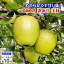 訳あり おうりん オウリン 王林 10kg 青森産 りんご リンゴ 林檎 葉とらずりんご 送料無料 お歳暮 ギフト