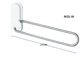 川口技研　室内物干　ホスクリーンMD型（MDL-W）ホワイト色　木部取付パーツ付　1セット（左右1組）