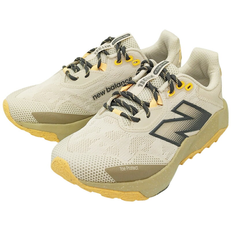 NEW BALANCE ニューバランス DYNASOFT NITREL v6 レディース ローカットスニーカー ダイナソフト ナイトレル ベージュ(88D) トレランシューズ 紐靴 アウトドア トレイルランニング トレッキングシューズ 軽登山靴 普段履き ワイド 2E WNTR