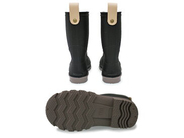 ミレディ【MILADY】 キッズ・ジュニア レインブーツ ML471 ブラック/オリーブ/ダークブラウン/ネイビーキッズサイズ/子供靴/カジュアル/レインシューズ/長靴/ミドル丈/ショート/ラバー/防滑/防水/保温/雨/rain/boots/【あす楽】