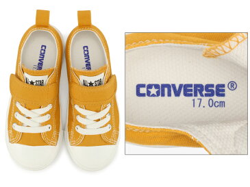 コンバース【CONVERSE】CHILD ALL STAR LIGHT V-1 OX チャイルド オールスター ライト V-1 OX ゴールド ブラックキッズスニーカー/first converse/ローカット/マジックベルト/軽量/軽い/防滑性/子供靴【あす楽】