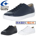 【マラソン期間全品P5倍】ムーンスター gently GE107VG メンズ カジュアルシューズ スニーカータイプ 革靴 防水 防滑 衝撃吸収 防臭 抗菌 晴雨...