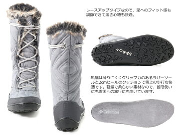 コロンビア【Columbia】ミンクスミッド 3【Minx Mid III】BL5964 レースアップスノーブーツレディース/ウィメンズ/婦人/ウィンターブーツ/ミドル/防水/保温/防寒/軽量/防滑/ボア/雪/雪国/雨/オムニヒート/セール【20%OFF】【送料無料】