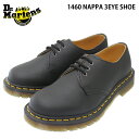 【5月は全品P10倍!要エントリー】Dr.Martens ドクターマーチン 1461 NAPPA 3EYE SHOES 3アイシューズ レディース メンズ ユニセックス レザーシューズ 本革 革靴 短靴 ナッパレザー 3ホール 厚底 イエローステッチ Airwair BLACK ブラック 11838001