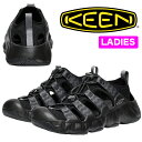 【マラソン期間全品P5倍】KEEN キーン HYPERPORT H2 ハイパーポート エイチツー 1028657 レディース ハイブリットサンダル Black/...