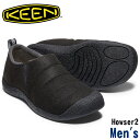 KEEN キーン Howser2 ハウザー2 1025624 メンズ リラックスシューズ Black Felt スリッポン オフィス履き スニーカー キルティン...