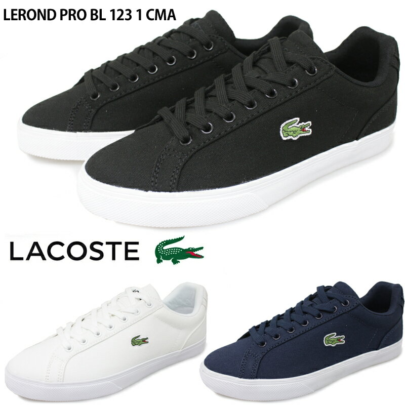 5P10!ץȥ꡼LACOSTE 饳 LEROND PRO BL 123 1 CMA  åȥˡ 45CMA0054 ۥ磻(21G) ͥӡ(092) ֥å(312) ݡĥ奢 Х ɳ 졼å  奢륷塼 ݡƥ 