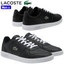 【マラソン期間全品P5倍】LACOSTE ラコステ T-BASE 224 1 SMA メンズ ローカットスニーカー 48SMA0114 ブラック/ホワイト(31...
