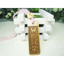 【名入れ 千社札】 花竹 木札 6×2cm 梵字止め玉付き お祭り 両面彫刻無料 お誕生日 記念日 お祭り好きな方へのプレゼントに!父の日 母の日 敬老の日 クリスマス バレンタイン ホワイトデー