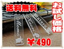 【 送料無料 】 名入れ 携帯ストラップがお試し価格で激安(ワンコイン490円 )透明のアクリルストラップに名入れ致します!刻印無料!お誕生日やプレゼントにも最適【楽ギフ_名入れ】【 クリスマス 】【バレンタイン】【ホワイトデー】【父の日】【RCP】