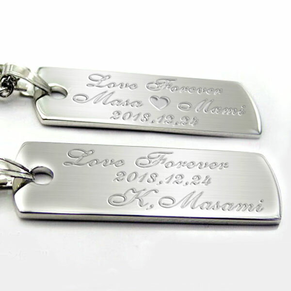 ペアネックレス 刻印 刻印無料 名入れ ペア カップル ペアルック お揃い シンプル おしゃれ フレンチロープチェーン ギフト プレゼント 女性 男性 高校生 誕生日 結婚 結婚記念日 記念日 バレンタインデー ホワイトデー クリスマス