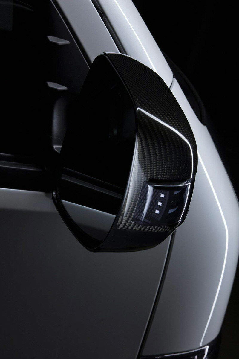 M-Techno M.T.S.BERTEX CARBON module（エムテクノ エム・ティ・エス・バーテックス カーボンモジュール）MTS トヨタ 200系 ハイエース ボディー ヴァレンティ（バレンティ）ミラー用 MIRROR JACKET（ミラージャケット）ミラーカバー CARBON（カーボン）製