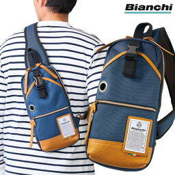 ボディバッグ ビアンキ Bianchi 大容量カバン 背面メッシュ仕様 954173