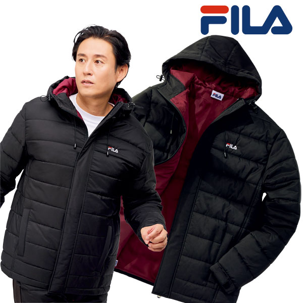 ダウンジャケット 薄いのに暖か アウター スタイリッシュ 軽量 FILA フィラ メンズ 秋冬春 40代 50代 60代 958104