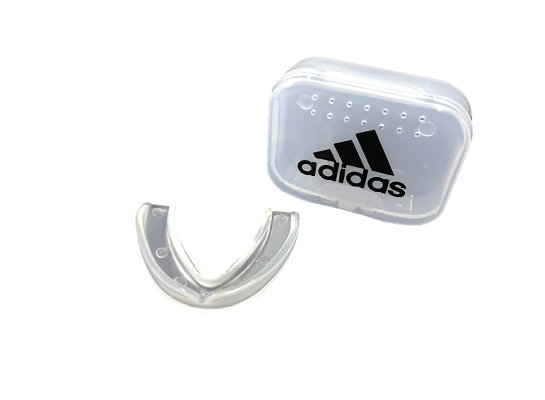 adidasシングルマウスピース(ケース付)//アディダス格闘技空手ボクシングキックボクシング総合格闘技練習道場