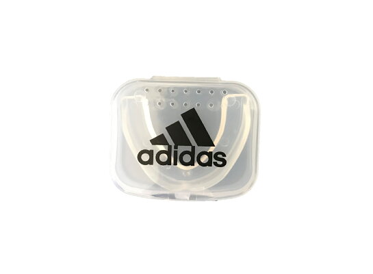 adidasシングルマウスピース(ケース付)//アディダス格闘技空手ボクシングキックボクシング総合格闘技練習道場