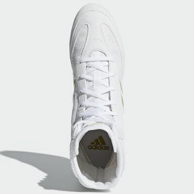 アディダスadidasBoxHog2プラスボクシングシューズ(ホワイト・ゴールド)//アディダスリングシューズシューズジムボクシングフィットネスボクササイズトレーニング送料無料