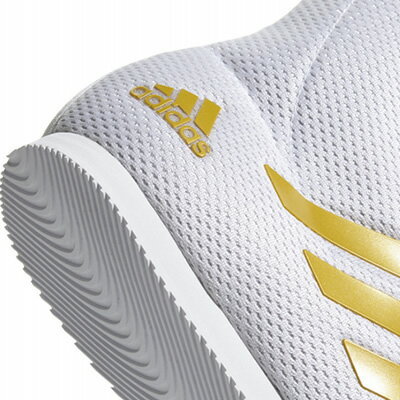 アディダスadidasBoxHog2プラスボクシングシューズ(ホワイト・ゴールド)//アディダスリングシューズシューズジムボクシングフィットネスボクササイズトレーニング送料無料