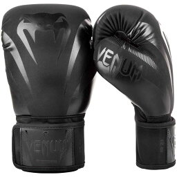 VENUM ボクシング グローブ IMPACT (マットブラック) VENUM-03284-130 //ヴェナム ボクシンググローブ スパーリンググローブ 格闘技 ボクササイズ フィットネス キックボクシング 送料無料