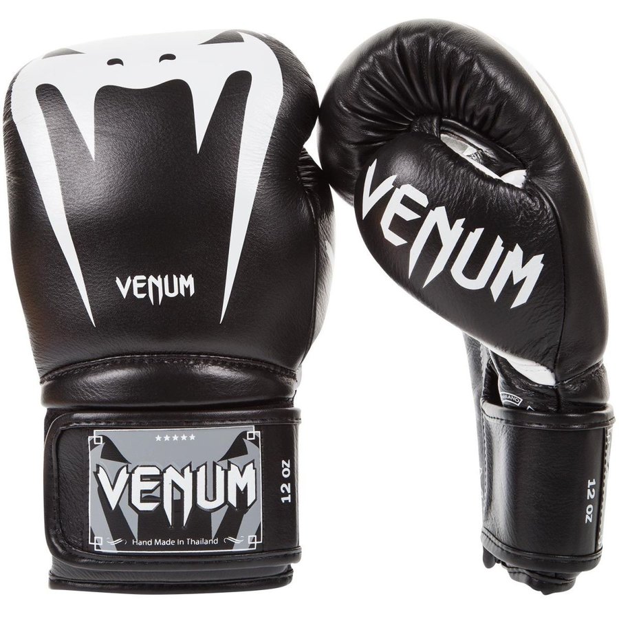 VENUM ボクシンググローブ GIANT 3.0 / Giant 3.0 Boxing Gloves （ブラック）//スパーリンググローブ ボクシング キックボクシング 本革 送料無料