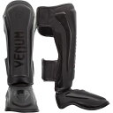 VENUM レッグガード ELITE SHIN GUARDS （マットブラック） EU-VENUM-1394-BC //レガース キックボクシング 格闘技 防具 プロテクター 送料無料