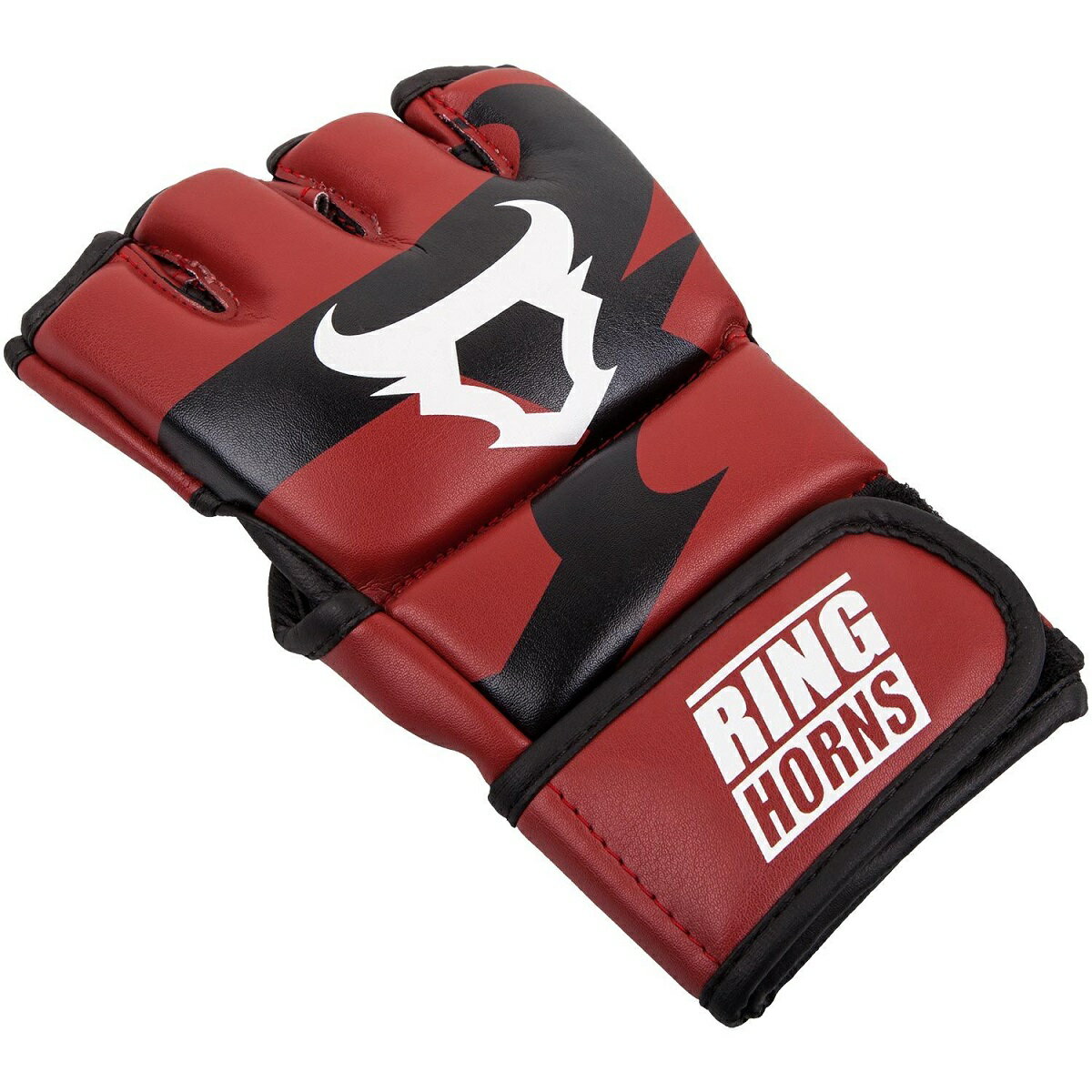 RINGHORNS オープンフィンガーグローブ CHARGER MMA GLOVES (レッド) //グラップリンググローブ MMAグローブ 総合格闘技 寝技 送料無料